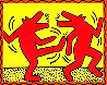 Untitled Poster (Dancing Dogs) Limited Edition Print by Keith Haring - 0 Untitled Poster (Dancing Dogs) Limited Edition Print by Keith Haring - 0