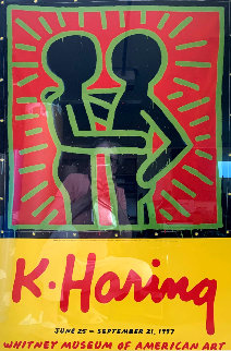 K. Haring Poster 1997 Limited Edition Print - Keith Haring K. Haring Poster 1997 Limited Edition Print - Keith Haring