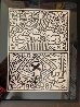 Poster For Nuclear Disarmament 1982 Signed Twice Limited Edition Print by Keith Haring - 1 Poster For Nuclear Disarmament 1982 Signed Twice Limited Edition Print by Keith Haring - 1