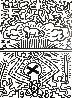 Poster For Nuclear Disarmament 1982 Signed Twice Limited Edition Print by Keith Haring - 0 Poster For Nuclear Disarmament 1982 Signed Twice Limited Edition Print by Keith Haring - 0