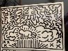 Poster For Nuclear Disarmament 1982 Signed Twice Limited Edition Print by Keith Haring - 3 Poster For Nuclear Disarmament 1982 Signed Twice Limited Edition Print by Keith Haring - 3