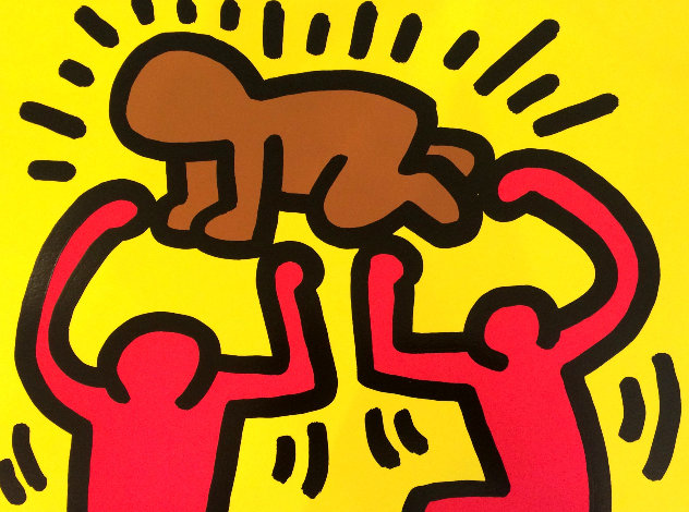 Pop Shop IV Radiant Baby 1989 Limited Edition Print by Keith Haring