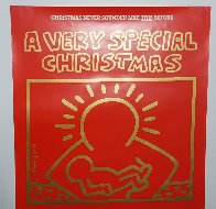 A Very Special Christmas - 15 Christmas Classics Poster Limited Edition Print by Keith Haring - 2 A Very Special Christmas - 15 Christmas Classics Poster Limited Edition Print by Keith Haring - 2