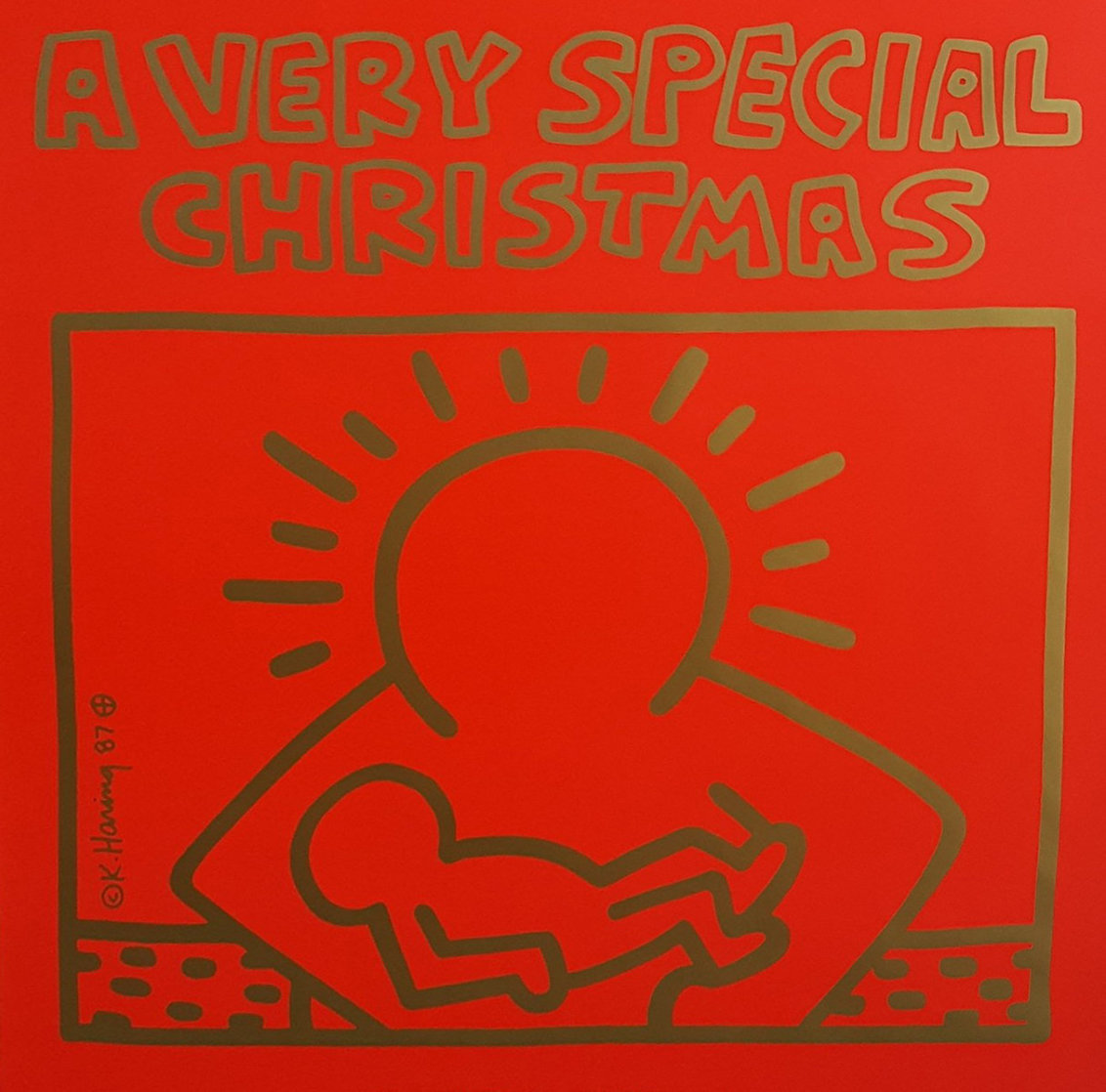 A Very Special Christmas - 15 Christmas Classics Poster Limited Edition Print by Keith Haring