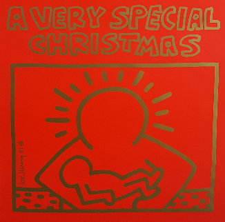 A Very Special Christmas - 15 Christmas Classics Poster Limited Edition Print - Keith Haring
