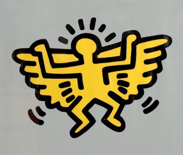 Angel, From Icons 1990 Limited Edition Print - Keith Haring Angel, From Icons 1990 Limited Edition Print - Keith Haring