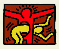 Pop Shop IV (C) 1989 Limited Edition Print by Keith Haring - 2 Pop Shop IV (C) 1989 Limited Edition Print by Keith Haring - 2