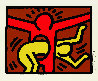 Pop Shop IV (C) 1989 HS Limited Edition Print by Keith Haring - 2