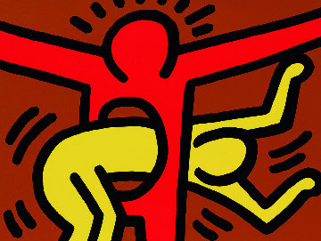 Pop Shop IV (C) 1989 Limited Edition Print - Keith Haring