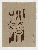 Portrait of Joseph Beuys 1986 HS Limited Edition Print by Keith Haring - 1