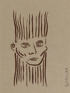 Portrait of Joseph Beuys 1986 HS Limited Edition Print - Keith Haring Portrait of Joseph Beuys 1986 HS Limited Edition Print - Keith Haring