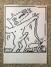 Untitled Set of 4 (From Lucio Amelio) 1983 Limited Edition Print by Keith Haring - 2