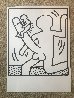 Untitled Set of 4 (From Lucio Amelio) 1983 Limited Edition Print by Keith Haring - 3