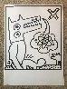Untitled Set of 4 (From Lucio Amelio) 1983 Limited Edition Print by Keith Haring - 4