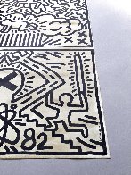 Nuclear Disarmament Rally Poster 1982 Limited Edition Print by Keith Haring - 4 Nuclear Disarmament Rally Poster 1982 Limited Edition Print by Keith Haring - 4