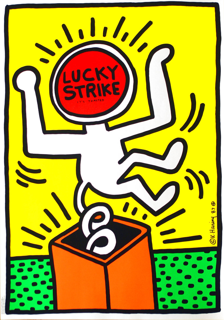 Lucky Strike Other by Keith Haring Lucky Strike Other by Keith Haring