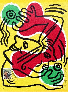 International Volunteer Day 1988 HS Limited Edition Print - Keith Haring International Volunteer Day 1988 HS Limited Edition Print - Keith Haring
