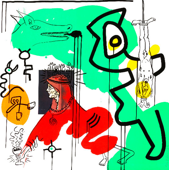 keith haring rain dance