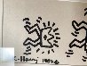Untitled Double Sided Mickey Mouse TV Drawing  1984 Hand Signed - Double Sided Works on Paper (not prints) by Keith Haring - 5