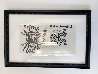 Untitled Double Sided Mickey Mouse TV Drawing  1984 Hand Signed - Double Sided Works on Paper (not prints) by Keith Haring - 3