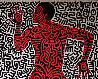 Into 84 - Tony Shafrazi Poster 1983-1984 Limited Edition Print by Keith Haring - 2