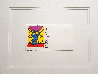 United Nations International Youth Year 1985 HS Limited Edition Print by Keith Haring - 2