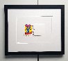 United Nations International Youth Year 1985 HS Limited Edition Print by Keith Haring - 1