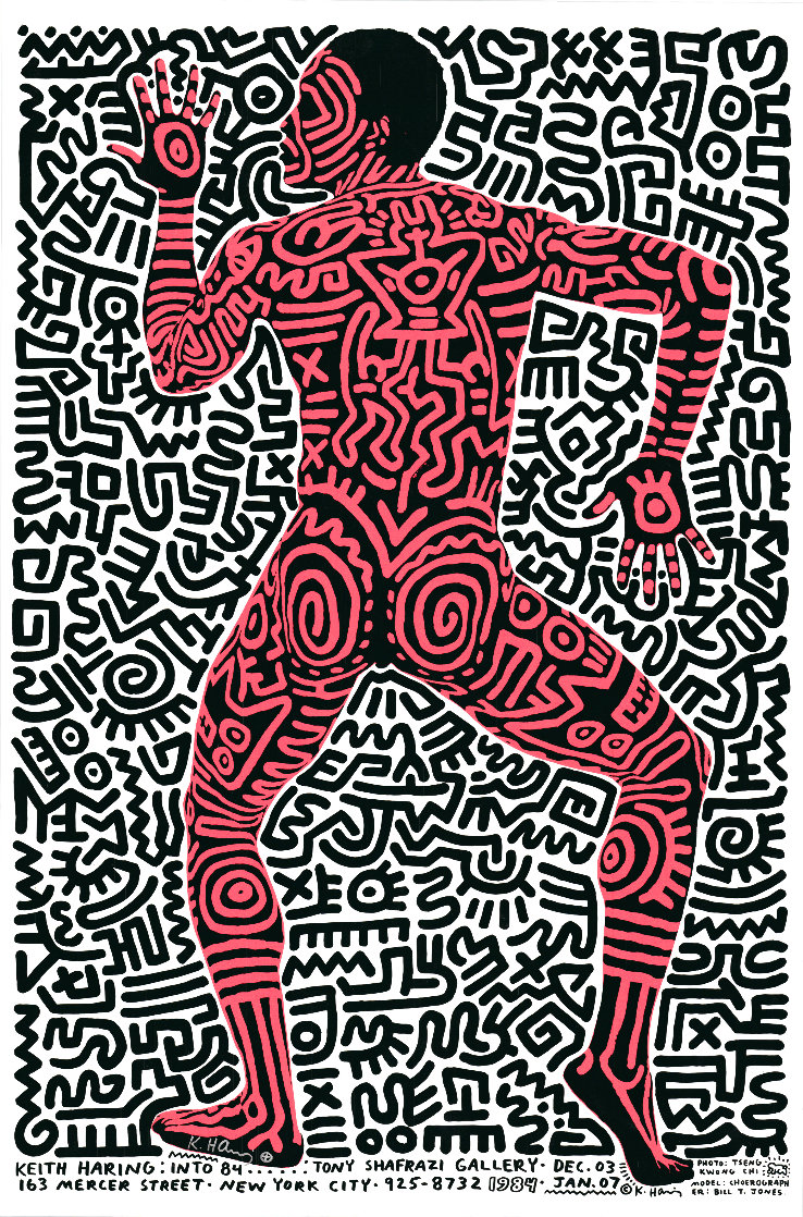 Into 84 1983 HS Limited Edition Print by Keith Haring