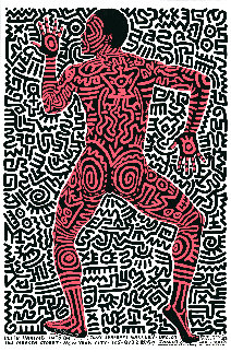 Into 84 1983 HS Limited Edition Print - Keith Haring