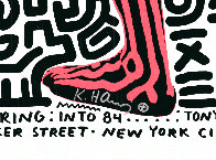 Into 84 1983 HS Limited Edition Print by Keith Haring - 1