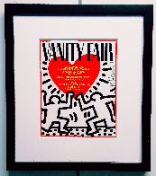 A 1984 Valentine  (For Vanity Fair) HS Limited Edition Print by Keith Haring - 1