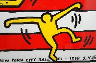 American Music Festival - New York City Ballet 1988 HS - Huge Limited Edition Print by Keith Haring - 3