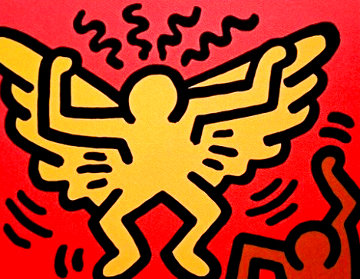 Radiant Angel 1989 Limited Edition Print - Keith Haring