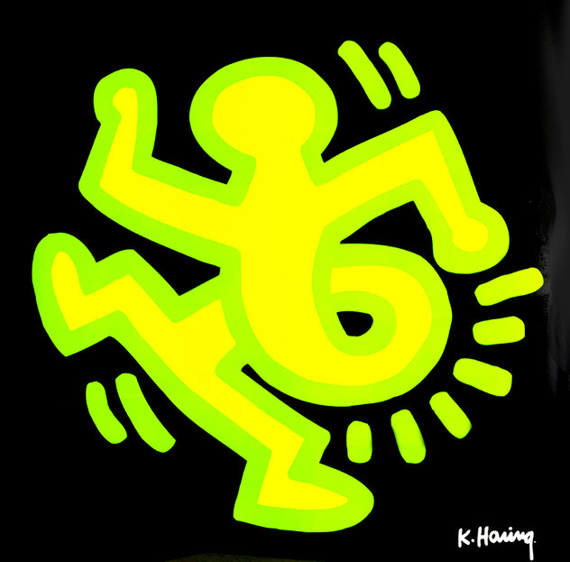 Untitled Neon Poster 1998 Other by Keith Haring