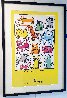 Cats and Dogs (Broward County Humane Society Poster) 1987 HS - Huge Limited Edition Print by Keith Haring - 1
