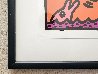 Pop Shop V Quad 1989 - Framed Set of 4 Limited Edition Print by Keith Haring - 8