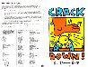 Crack Down Promotional Brochure for the Bill Graham Crack Down Benefit Concert 1986 HS Other by Keith Haring - 6