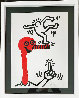 Story of Red and Blue - 1 1989 Limited Edition Print by Keith Haring - 1