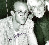 Keith Haring Attending Jerry Hall's Birthday Party in 1985 HS Photography by Keith Haring - 3