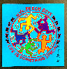 Graphic Cover of the NYC Peech Boys - Life is Something Special LP 1983 HS Other by Keith Haring - 1