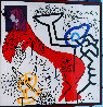 Apocalypse 4 1988 HS - Huge Limited Edition Print by Keith Haring - 1