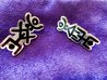 Earrings and Brooch Set of 3 - ACE EAMEL, Pin, Broach, Earrings Jewelry by Keith Haring - 9