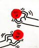 Story of Red and Blue #11 1989 HS Limited Edition Print by Keith Haring - 0