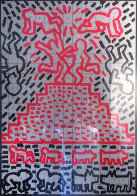 Pyramid / Child / Dog Poster Limited Edition Print by Keith Haring - 7 Pyramid / Child / Dog Poster Limited Edition Print by Keith Haring - 7