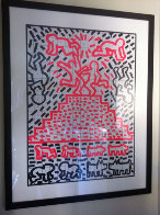 Pyramid / Child / Dog Poster Limited Edition Print by Keith Haring - 1 Pyramid / Child / Dog Poster Limited Edition Print by Keith Haring - 1