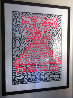 Pyramid / Child / Dog Poster Limited Edition Print by Keith Haring - 1
