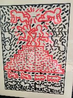 Pyramid / Child / Dog Poster Limited Edition Print by Keith Haring - 3 Pyramid / Child / Dog Poster Limited Edition Print by Keith Haring - 3