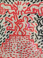 Pyramid / Child / Dog Poster Limited Edition Print by Keith Haring - 4 Pyramid / Child / Dog Poster Limited Edition Print by Keith Haring - 4