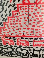 Pyramid / Child / Dog Poster Limited Edition Print by Keith Haring - 5 Pyramid / Child / Dog Poster Limited Edition Print by Keith Haring - 5