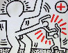 Cock Fight, 1985  AP Limited Edition Print by Keith Haring - 0